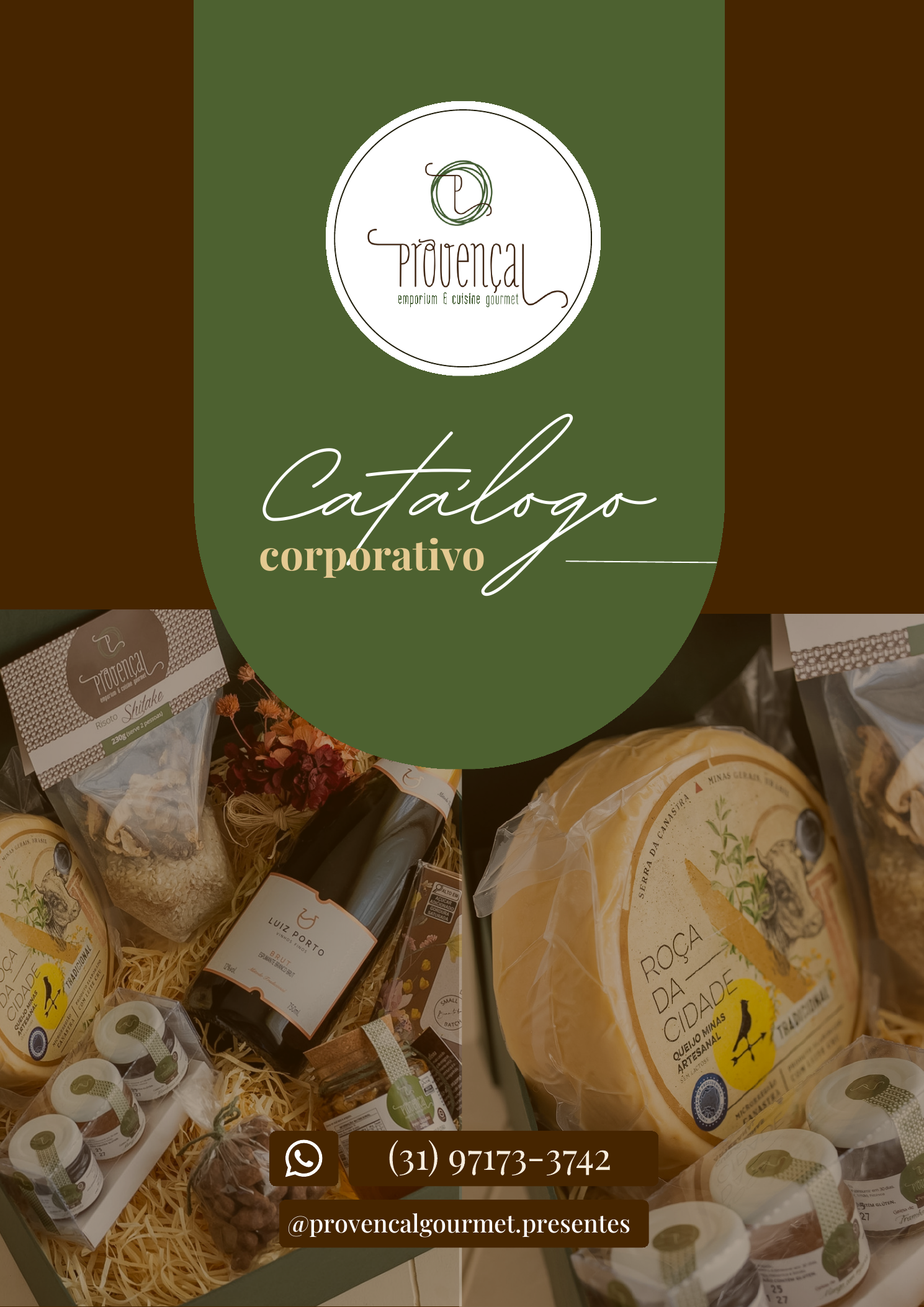 Capa do cat&aacute;logo corporativo da Proven&ccedil;al Gourmet